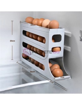 Автоматична поставка за съхранение на яйца 30бр хладилник